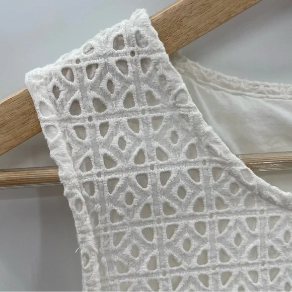 SOUTHERN TIDE BOHO HAZEL EYELET BEACH DRESS ROMANTIC CLEAN GIRL SIZE 2 - Picture 5 of 12